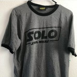 Original Classic STAR WARS SOLO Men’s A STAR WARS Story RARE T-Shirt Size Large